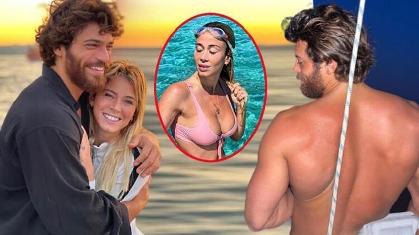 Can Yaman - Diletta Leotta mavi turda! Romantik anlar...