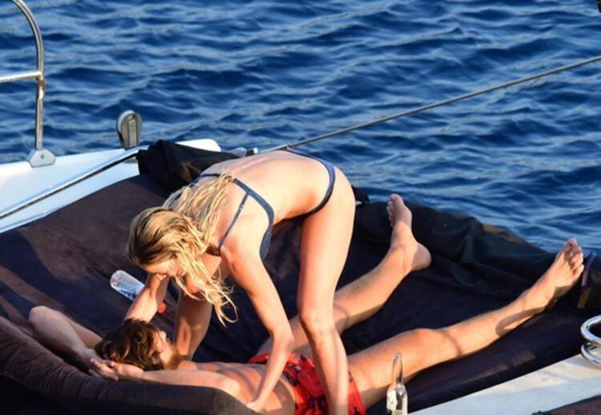 Can Yaman - Diletta Leotta mavi turda! Romantik anlar...