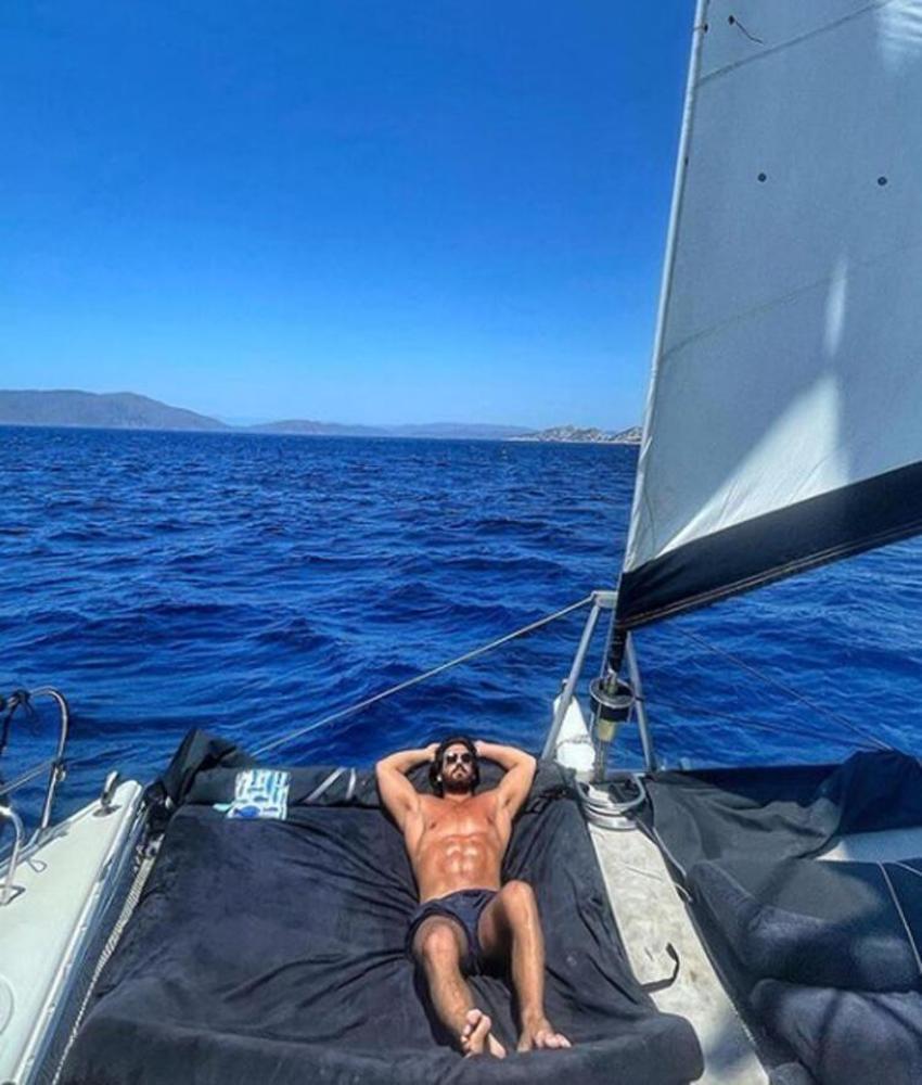 Can Yaman - Diletta Leotta mavi turda! Romantik anlar...