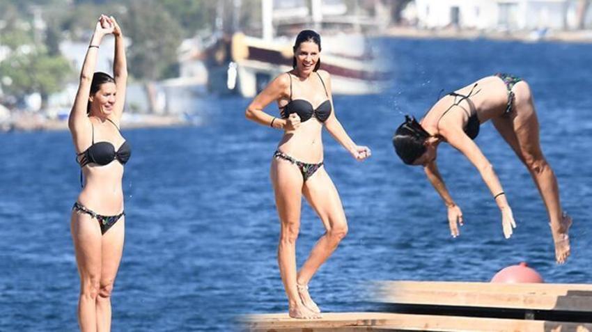 Ayça Varlıer'in ilginç dansı güldürdü!