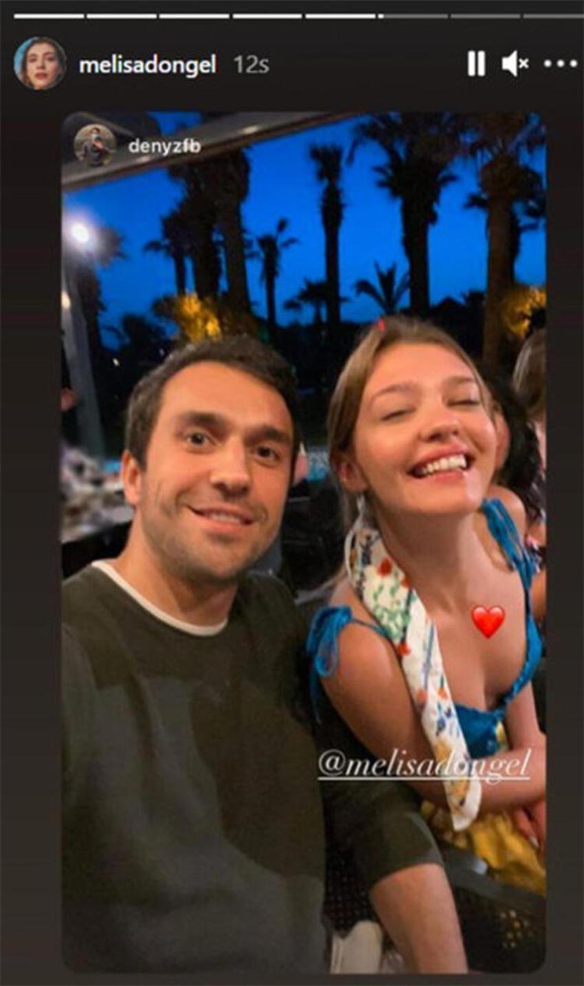Melisa Döngel locada aşka geldi! Sonrası...
