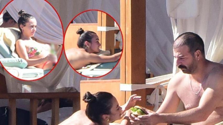 Hande Soral kraliçe gibi! Kardeşinden masaj eşinden yemek...