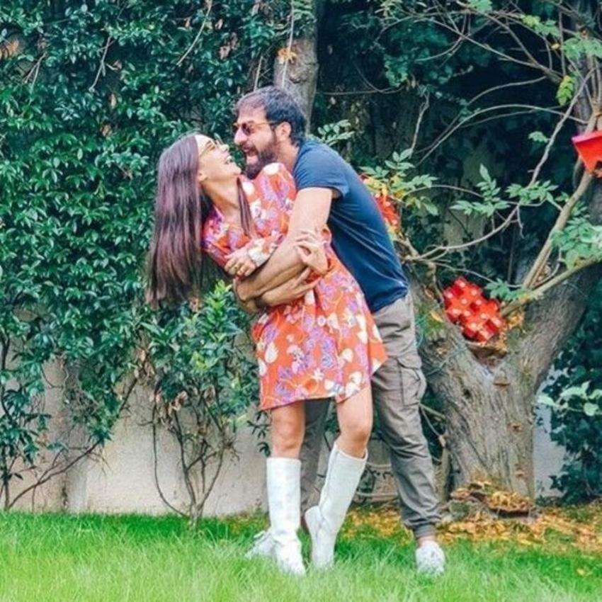 Hande Soral kraliçe gibi! Kardeşinden masaj eşinden yemek...