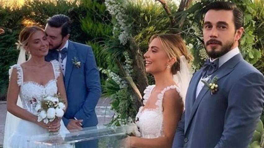 İsmail Ege Şaşmaz ile Hande Ünal evlendi! Düğünde...