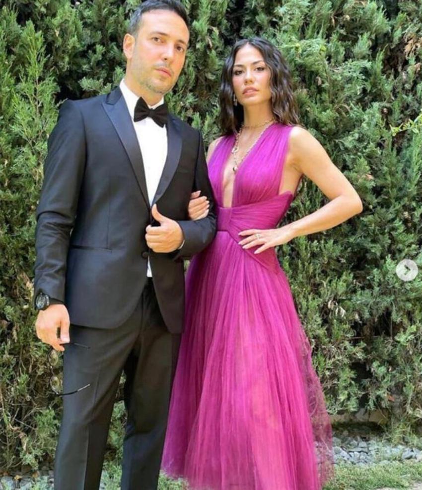 Zeynep Bastık ile Tolga Akış evlendi! Düğüne ünlü akını...