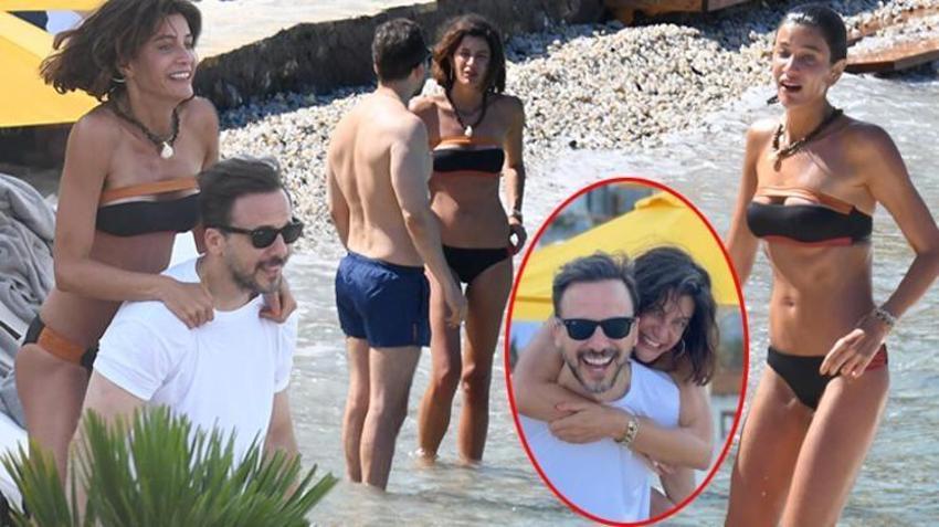 Berrak Tüzünataç'ın Bodrum'da eğlenceli anları!