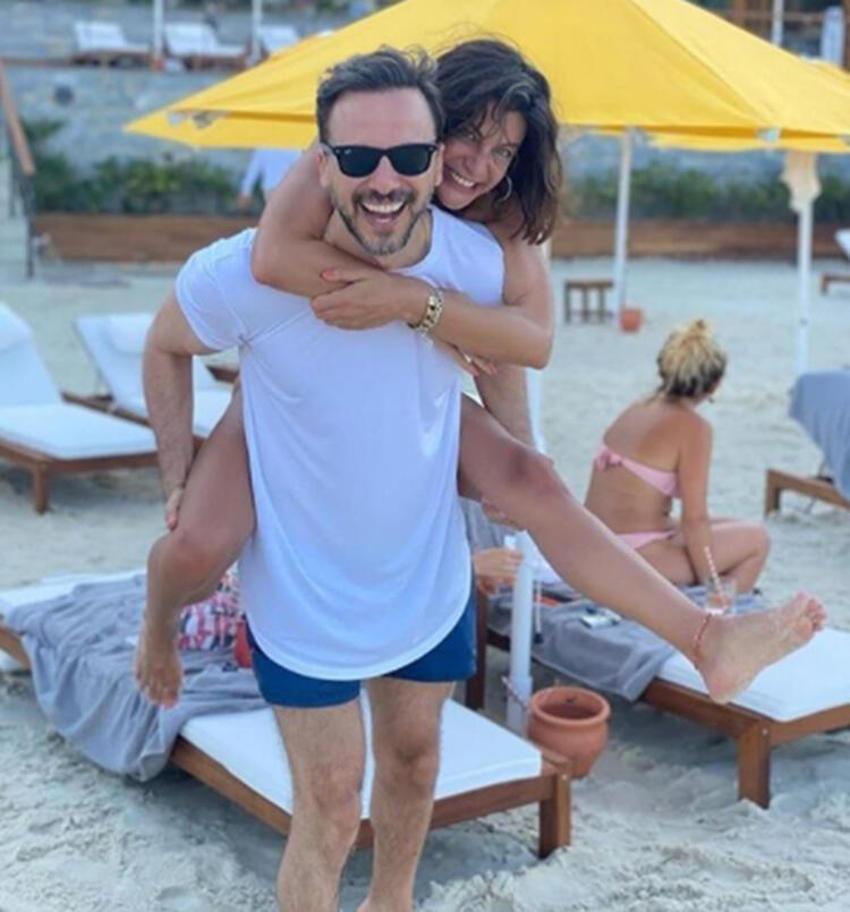 Berrak Tüzünataç'ın Bodrum'da eğlenceli anları!