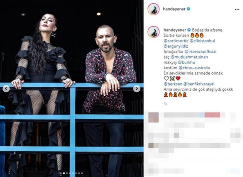 Hande Yener meslektaşına destek çıktı!