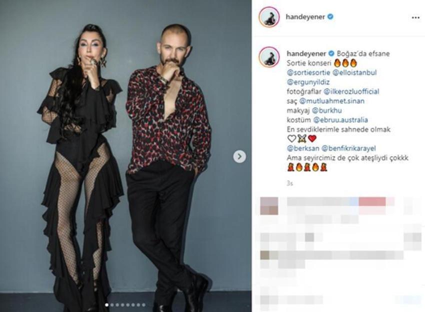 Hande Yener meslektaşına destek çıktı!
