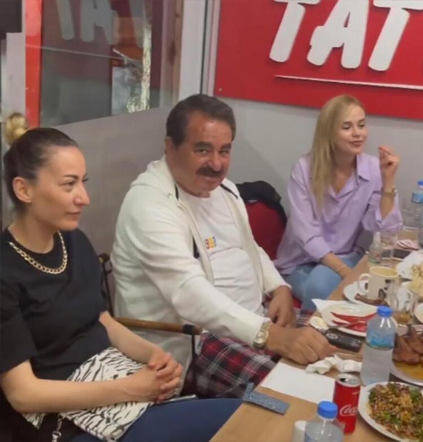 İbrahim Tatlıses 43 yaş küçük sevgilisi Gülçin Karakaya'ya kavuştu