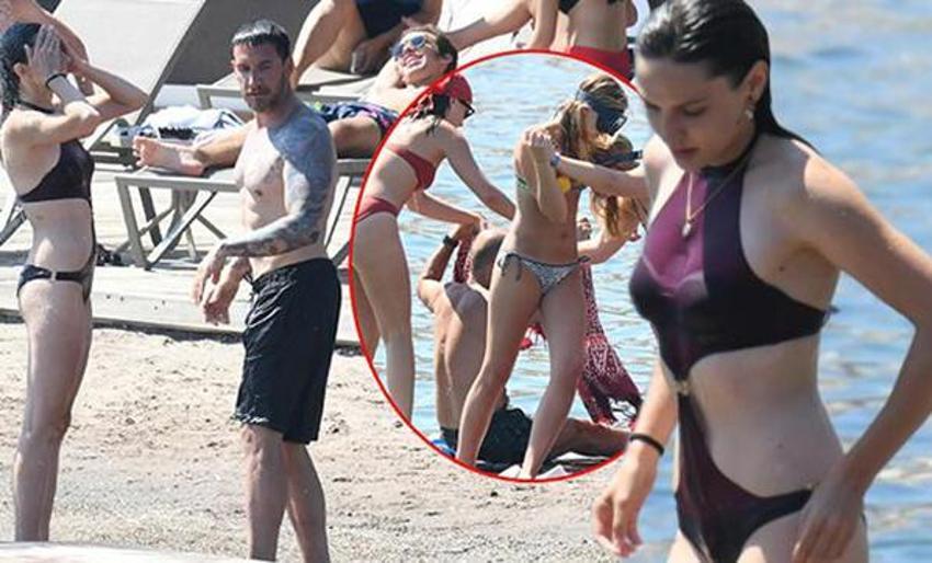 Alina Boz ve sevgilisi Mithat Can Özer tatilde! İskelede...