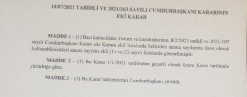 Memur adayları müjde! Binlerce personel alınacak, işte tam liste