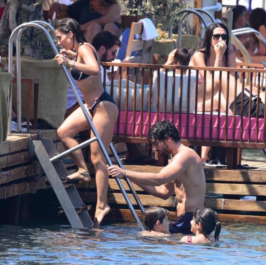 Sevda Erginci ve sevgilisi Yılmaz Kunt sezonu açtı