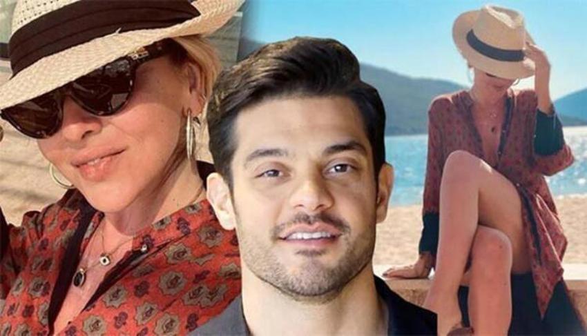 Hadise kuma oturup poz verdi! Mehmet Dinçerler ile...