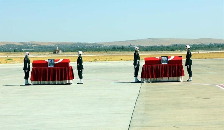 Türkiye şehitlerine ağlıyor! Gaziantep'te uğurlama töreni