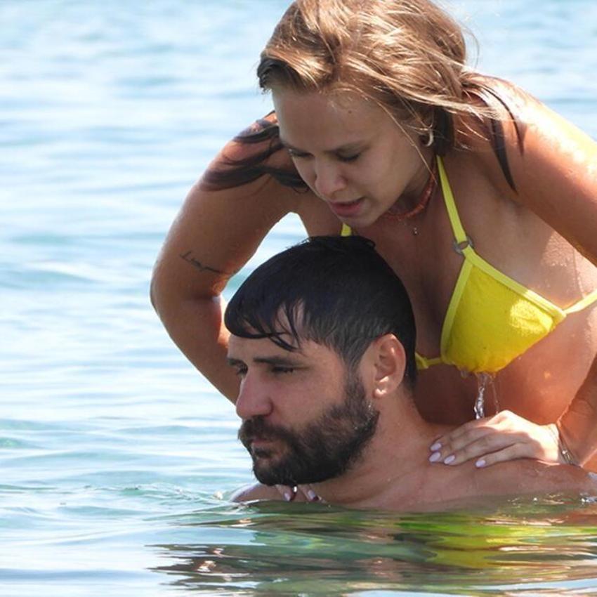 Begüm Öner ve Ceyhun Fersoy'dan eğlenceli tatil