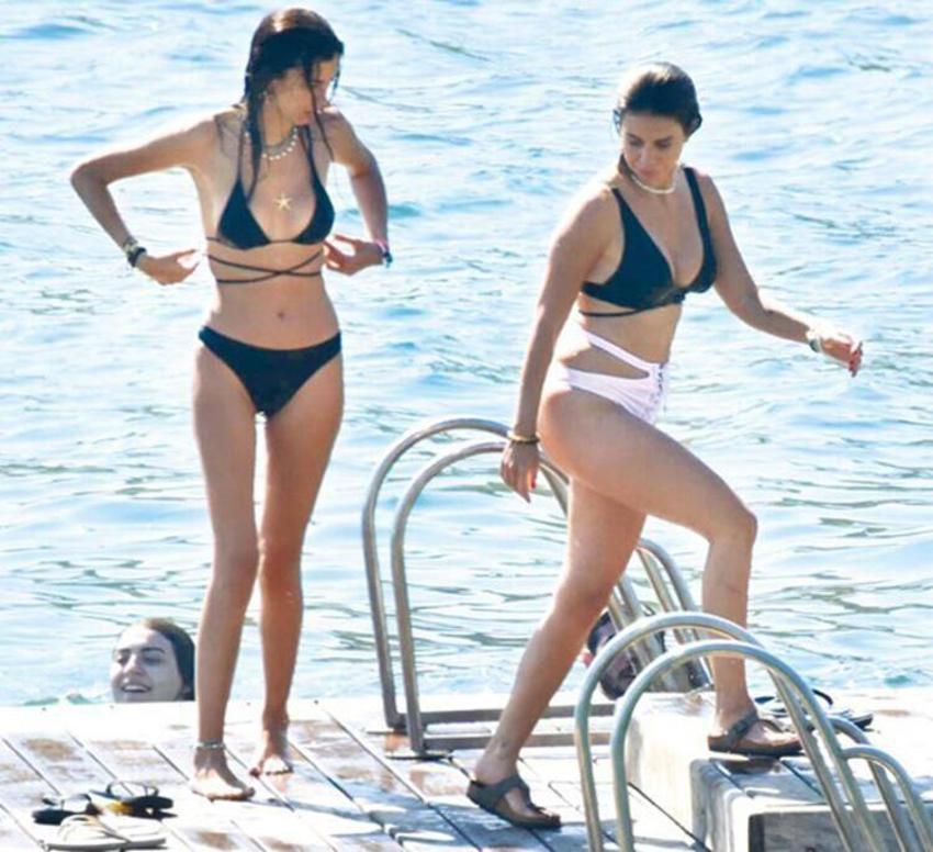 Seda Akman'ın keyfi yerinde! Gizemli arkadaşı...