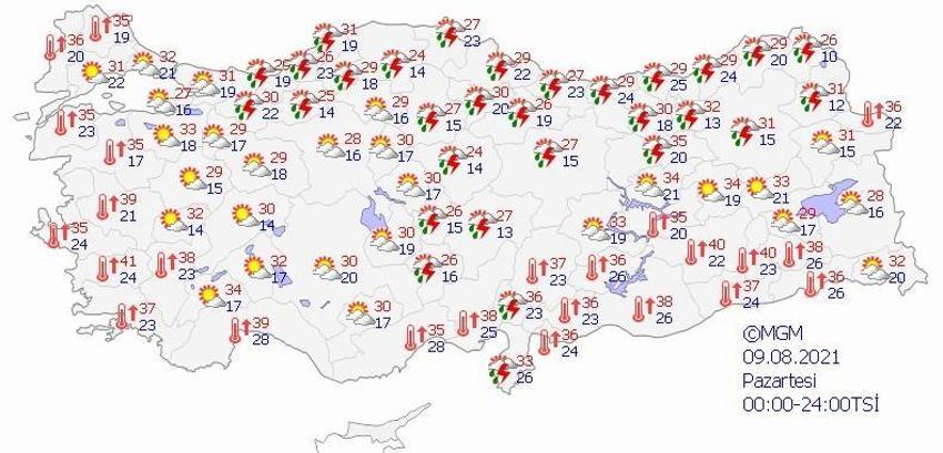 Meteoroloji'den son dakika açıklaması! 54 ilde başlıyor, çok kuvvetli geliyor, saat verildi ve...