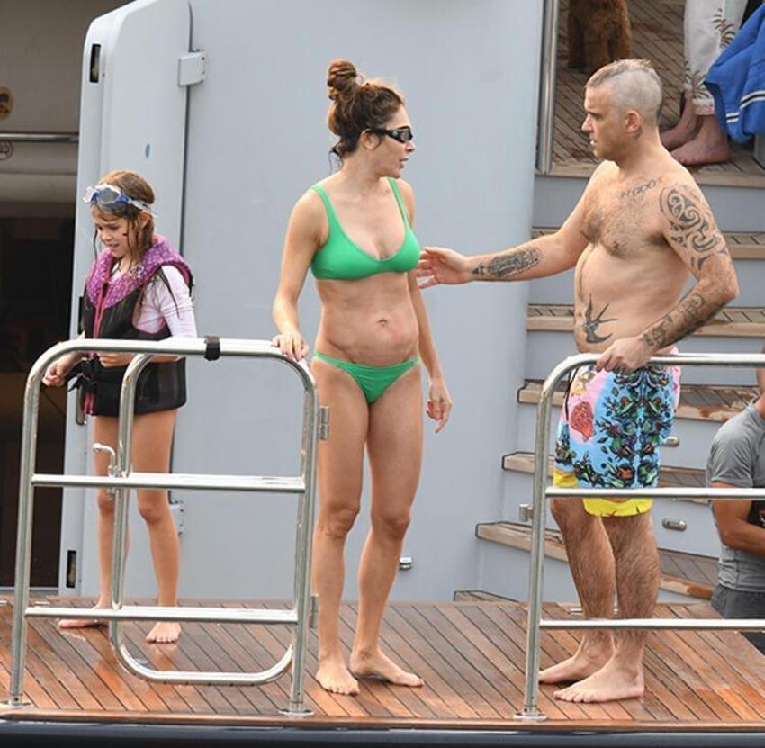 Robbie Williams-Ayda Field çifti rotayı Datça'ya çevirdi