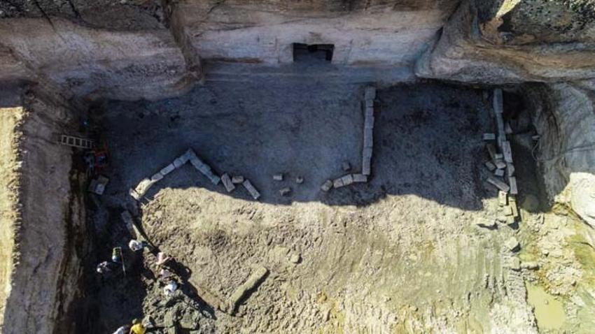 Frig Vadisi'nde 40 gündür yürütülen kazılarda müthiş keşif! Maltaş Tapınağı ortaya çıktı...