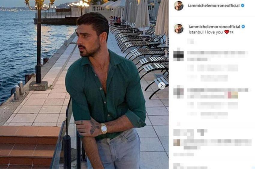 Michele Morrone lüks teknede görüntülendi! Ne yapsa kaçamadı...