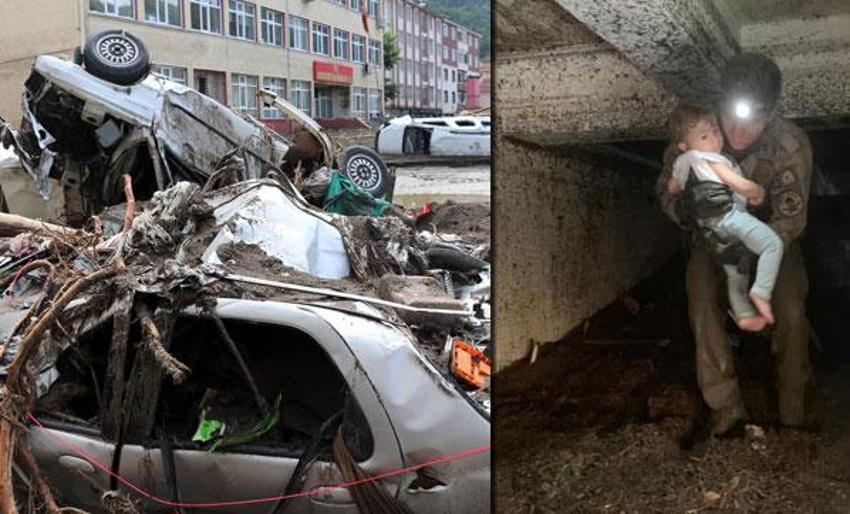 Mucize kurtuluş! Selin vurduğu Kastamonu'nun Bozkurt ilçesinde son dakika gelişmesi