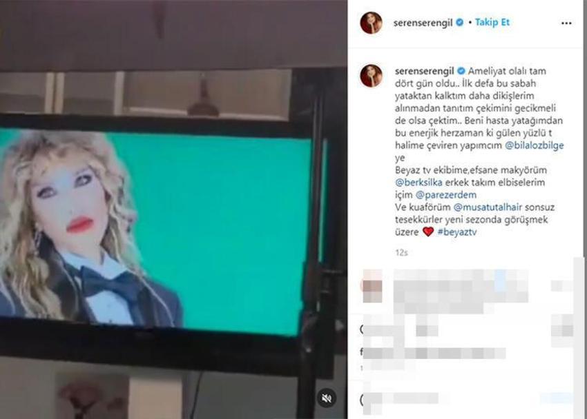 Seren Serengil'in son hali korkuttu! Gören şaşkına döndü...