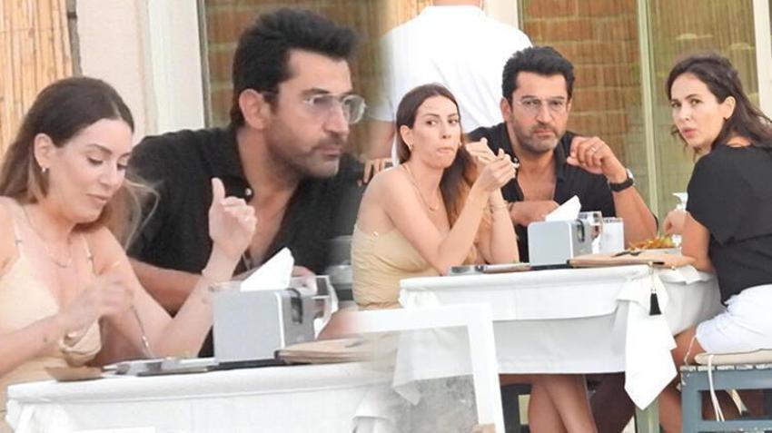 Barış Falay, Esra Ronabar ve oğlu tatilde görüntülendi