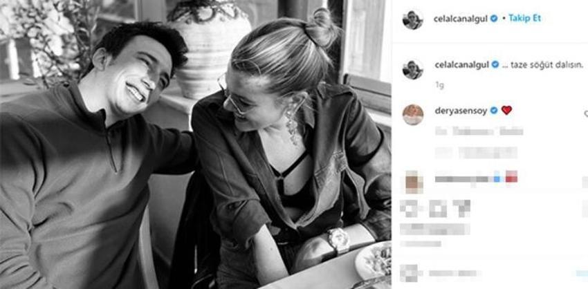 Derya Şensoy ile Celal Can Algül'den ilk fotoğraf!