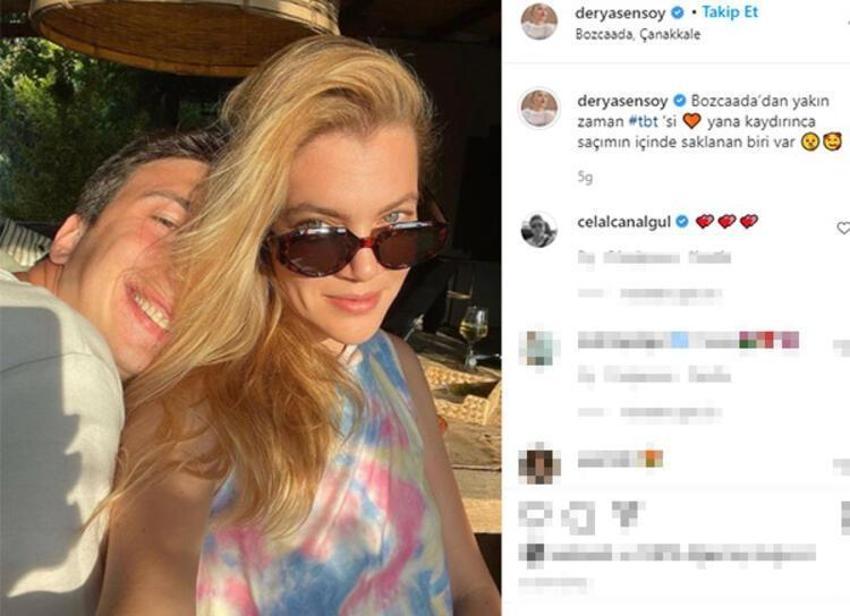 Derya Şensoy ile Celal Can Algül'den ilk fotoğraf!