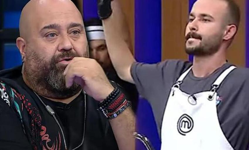 MasterChef'te geceye damga vuran talihsizlik! Tabağa sıçradı...