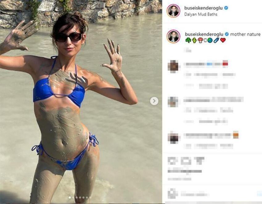 Buse İskenderoğlu gazetecileri görünce ne yapacağını şaşırdı!