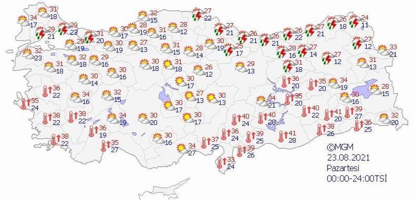 Meteoroloji son dakika olarak duyurdu! Harita paylaşıldı, değişiyor, bugünden sonra artık...