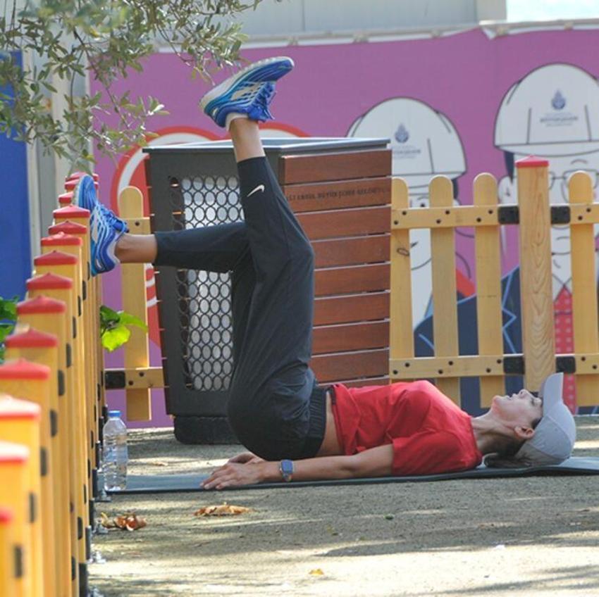 Edvina Sponza sporu parka taşıdı!