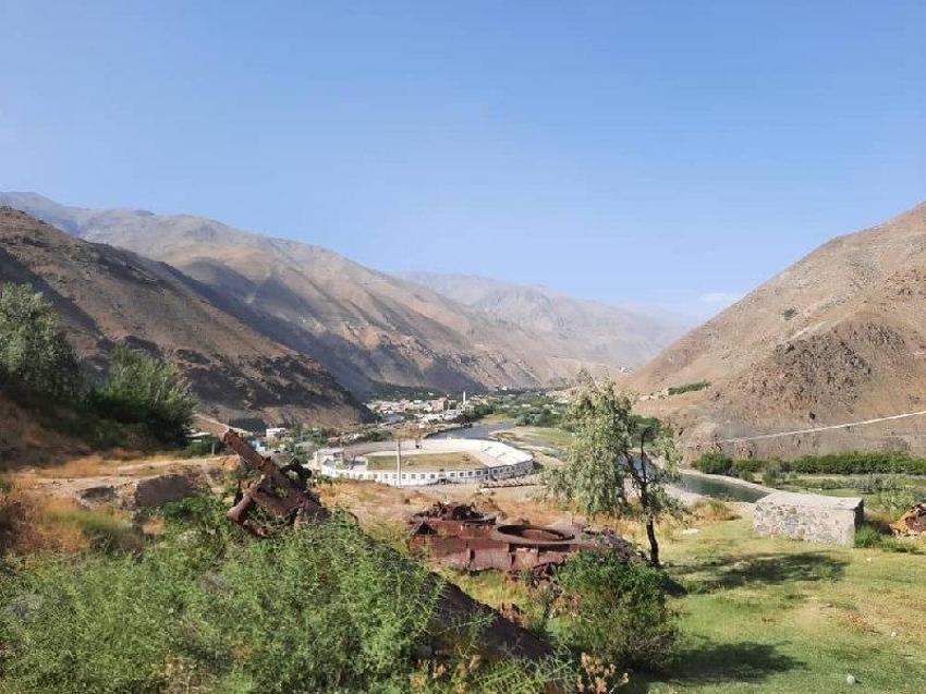 Taliban'ın hala hakim olamadığı Pencşir kenti böyle görüntülendi