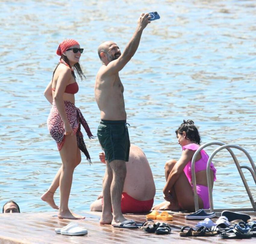 Alina Boz ve Mithat Can Özer tatile devam ediyor!