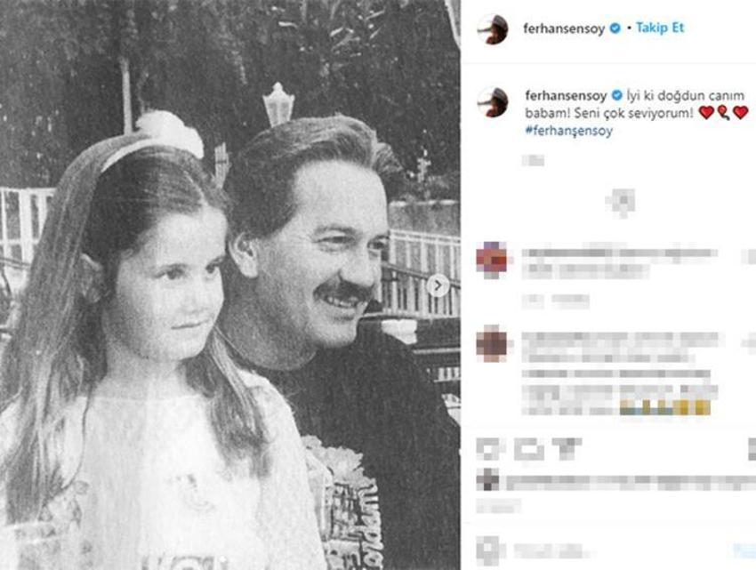 Ferhan Şensoy torunu Pera'yı göremedi!