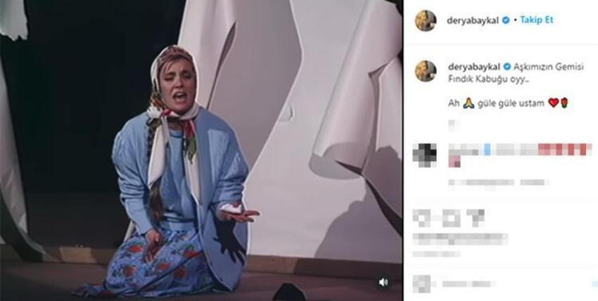 Derya Baykal'dan eski eşi Ferhan Şensoy'a duygulandıran veda!