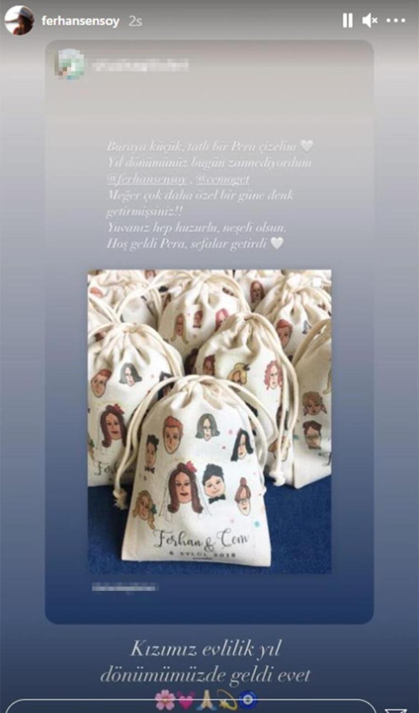 Müjgan Ferhan Şensoy evlilik yıldönümünde anne olmuş! İlginç tesadüf...