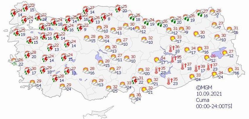 Meteoroloji son dakika olarak duyurdu! Çok kuvvetli geliyor. Artarak devam edecek, aniden bastıracak. Gün ve saat belli oldu! Çok sayıda il...