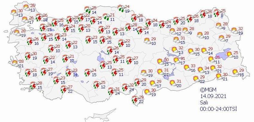 Meteoroloji son dakika olarak duyurdu! Çok kuvvetli geliyor. Artarak devam edecek, aniden bastıracak. Gün ve saat belli oldu! Çok sayıda il...