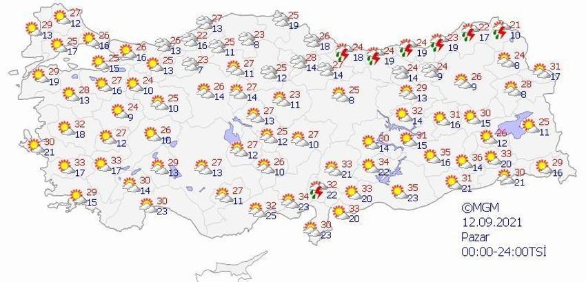 Meteoroloji'den son dakika uyarısı! Fena geliyor! Sıcaklıklar düşüyor! İl il uyarı geldi... Bugün itibarıyla...