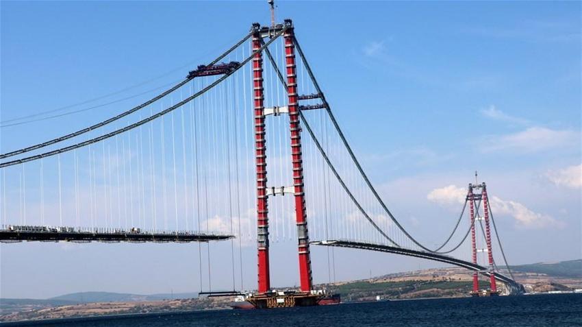 1915 Çanakkale Köprüsü’nde son durum! Dikkat çeken detay, 6 dakikaya iniyor