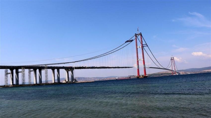1915 Çanakkale Köprüsü’nde son durum! Dikkat çeken detay, 6 dakikaya iniyor