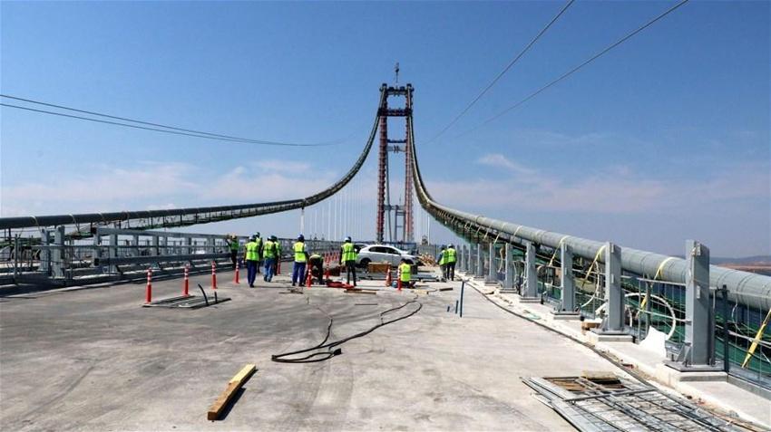 1915 Çanakkale Köprüsü’nde son durum! Dikkat çeken detay, 6 dakikaya iniyor
