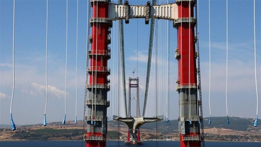 1915 Çanakkale Köprüsü’nde son durum! Dikkat çeken detay, 6 dakikaya iniyor