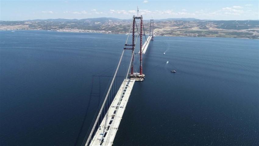 1915 Çanakkale Köprüsü’nde son durum! Dikkat çeken detay, 6 dakikaya iniyor