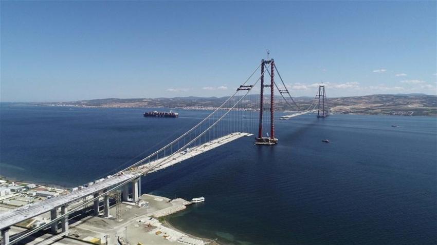1915 Çanakkale Köprüsü’nde son durum! Dikkat çeken detay, 6 dakikaya iniyor