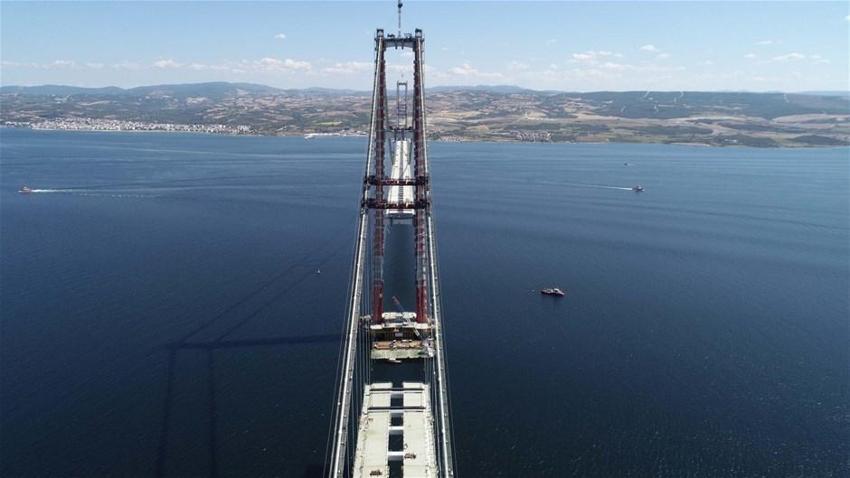 1915 Çanakkale Köprüsü’nde son durum! Dikkat çeken detay, 6 dakikaya iniyor