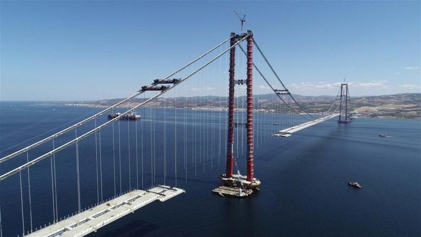 1915 Çanakkale Köprüsü’nde son durum! Dikkat çeken detay, 6 dakikaya iniyor